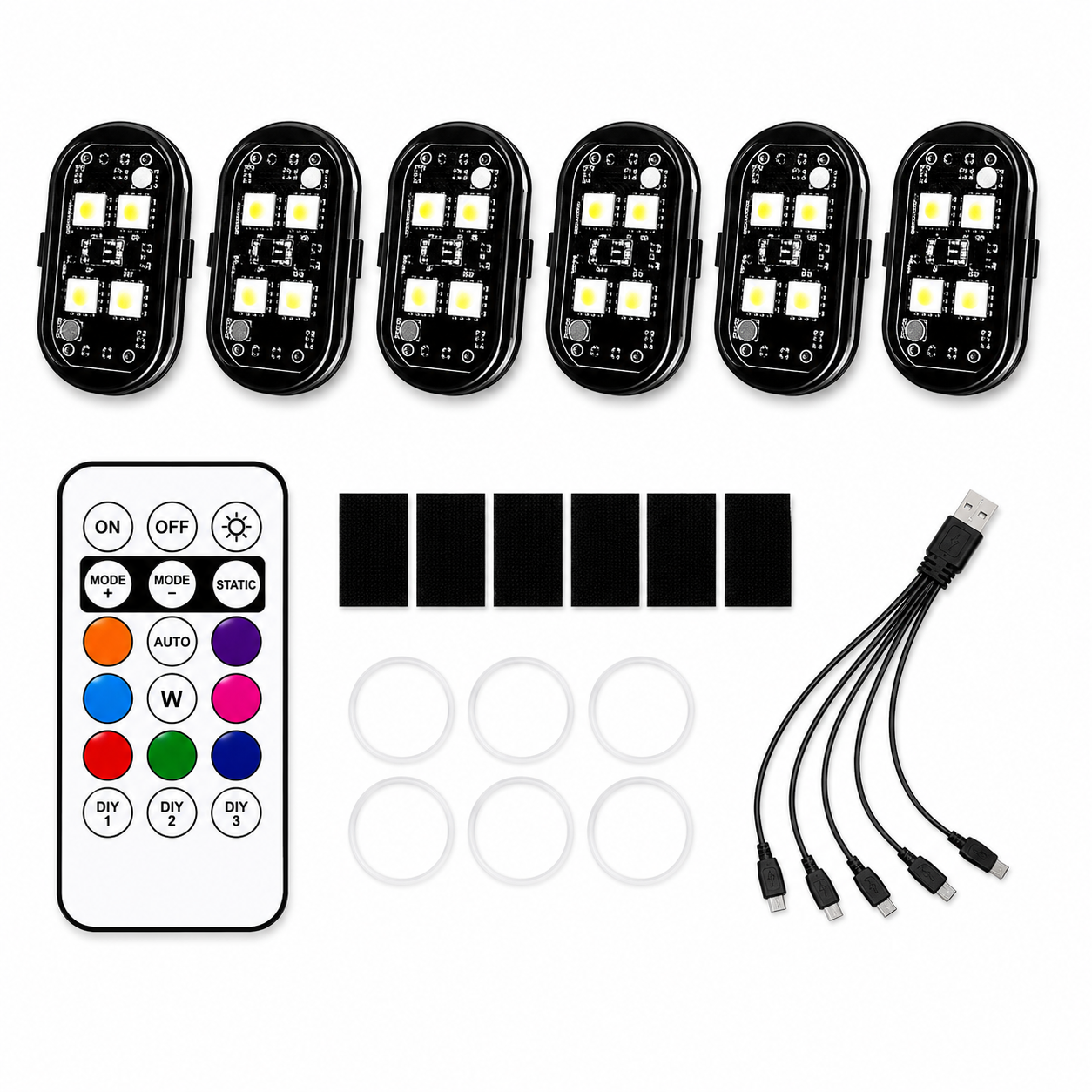 Kit Premium Iluminación Ambiental LED RGB Position 1