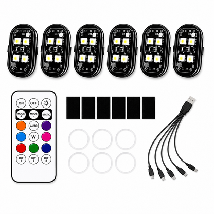 Kit Premium Iluminación Ambiental LED RGB Position 1